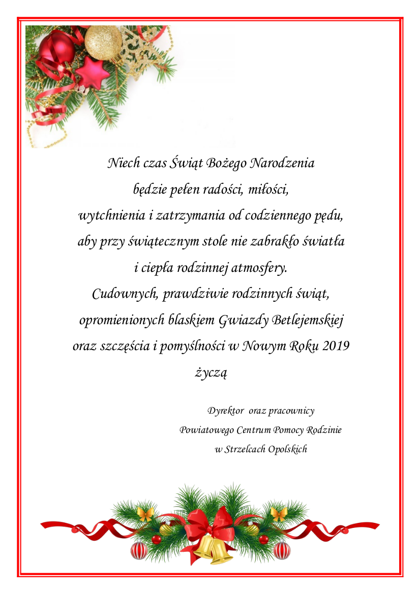 Boże Narodzenie 2018